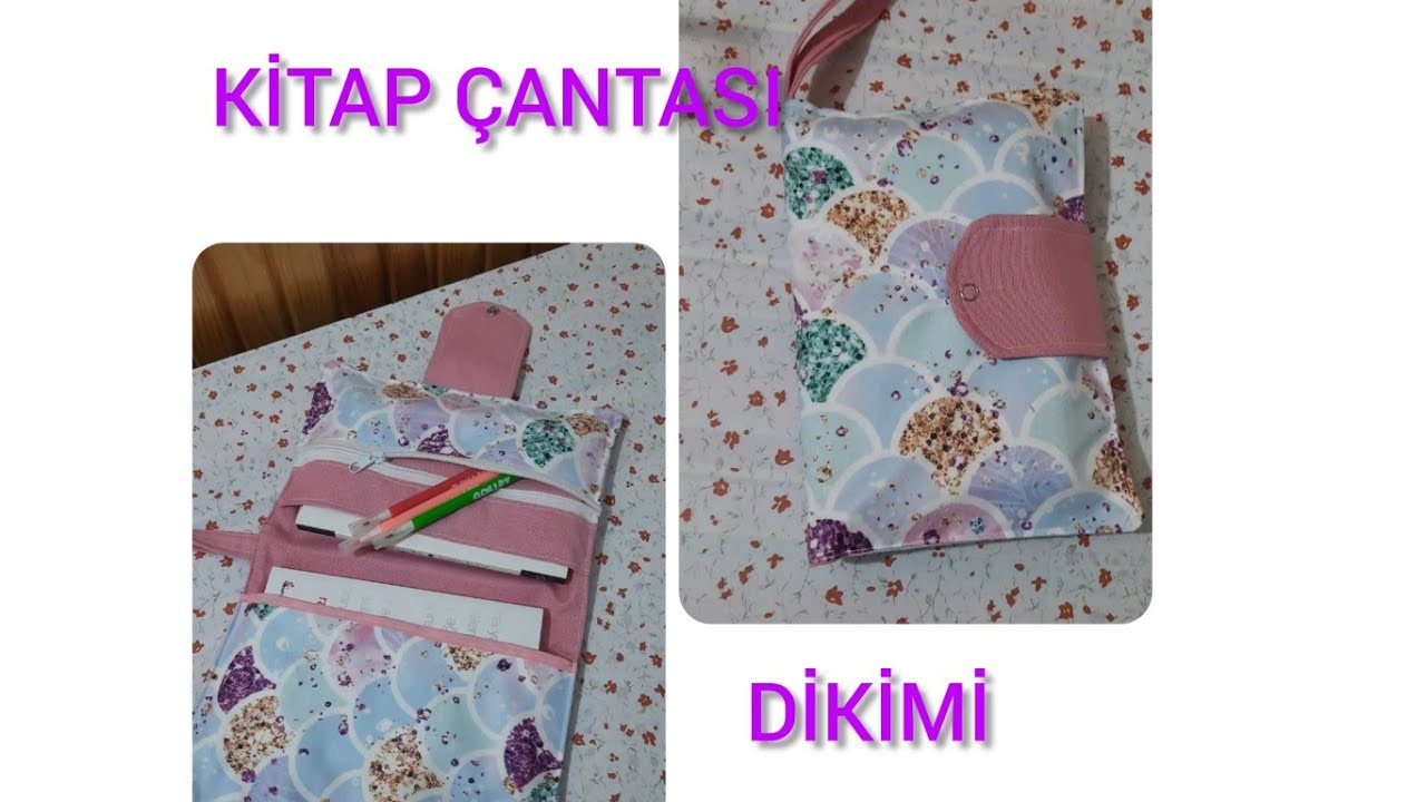 Kitap Çantası nasıl dikilir?