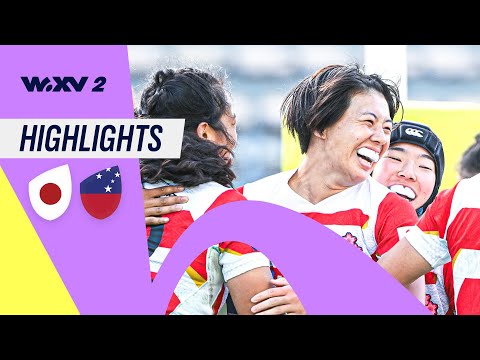 Japan sublime for bonus-point win | japan v samoa | wxv2 highlights