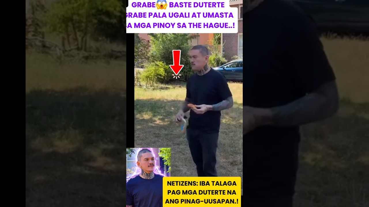 HALA😱 BASTE DUTERTE GRABE PALA TRATUHIN MG PINOY SA THE HAGUE!