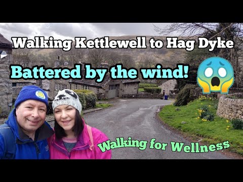 Walking Kettlewell to Hag Dyke and we get caught in some very strong winds! #ellofawalk #yorkshire