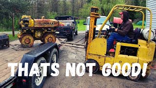 I got a FREE Diesel Trench Compactor!!! Will it run?!? Pt.1