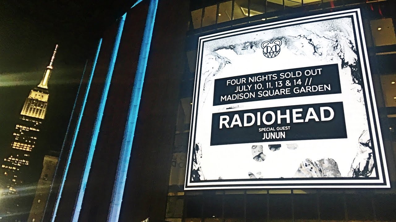 RADIOHEAD - Full Performance [4K] Night 1 Live @ Madison Square Garden NYC