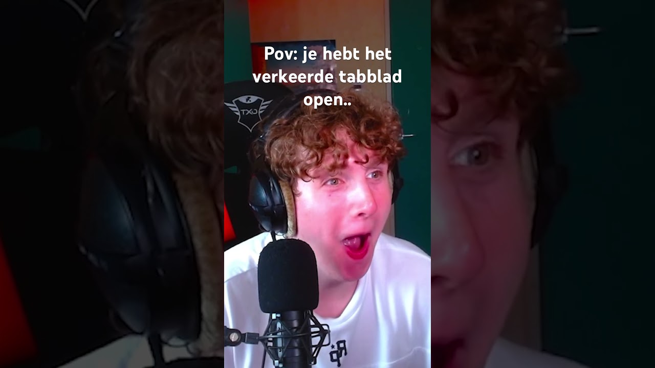 Pov: je hebt het verkeerde tabblad open #funny #memes #foryou #twitch