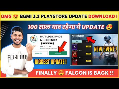 OFFICIAL 🔴 Bgmi 3.2 Play Store Update Here 