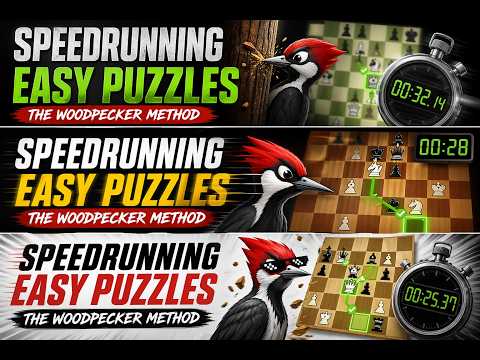 The Woodpecker method easy puzzles speed run
