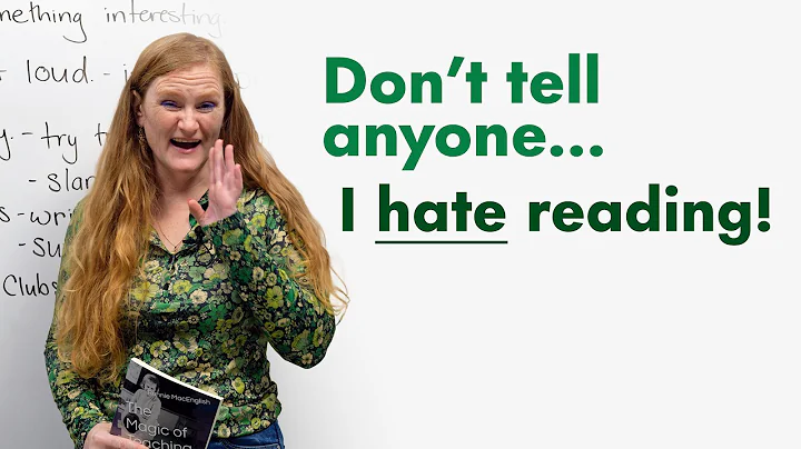 Improve Your English by Reading (Even if you HATE reading!) thumbnail