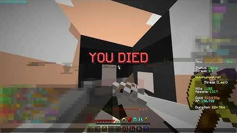 Losing 25 Pbs in 20 seconds - Hypixel Pit -