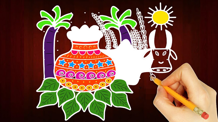 Mattu Pongal Kolam | Sankranthi Gangireddu Muggulu | Basavanna Muggulu | Pongal Special Rangoli