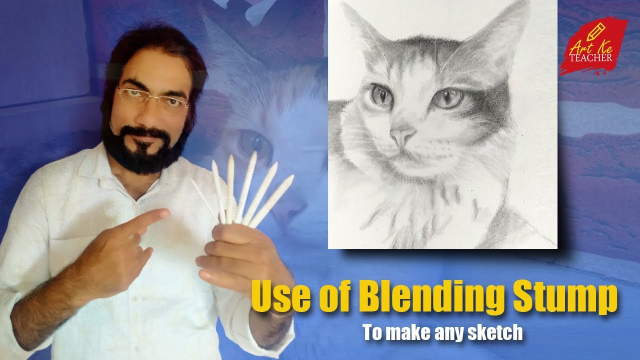 How To Use Blending Stumps for Beginners I Very useful tool to learn ...