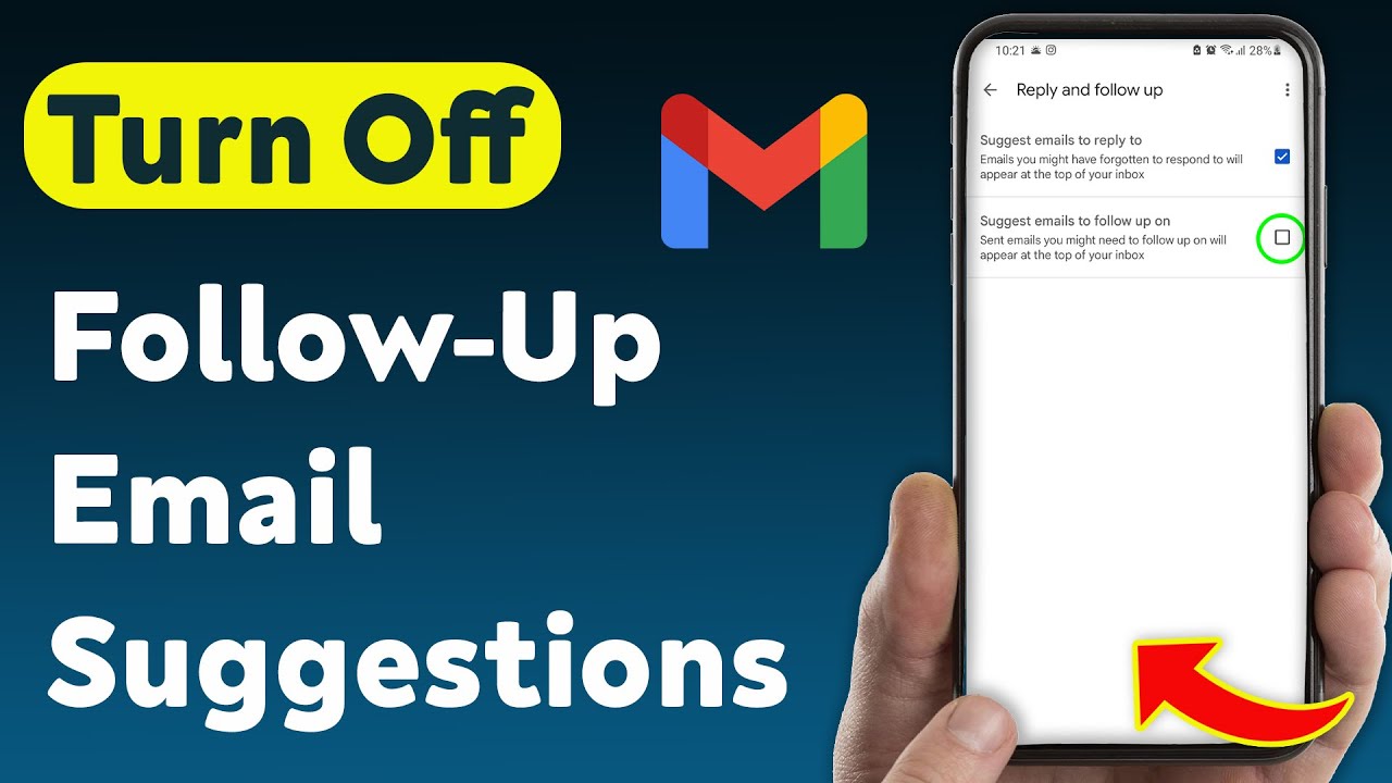How To Turn Off Follow-Up Email Suggestions in Gmail App (Updated)