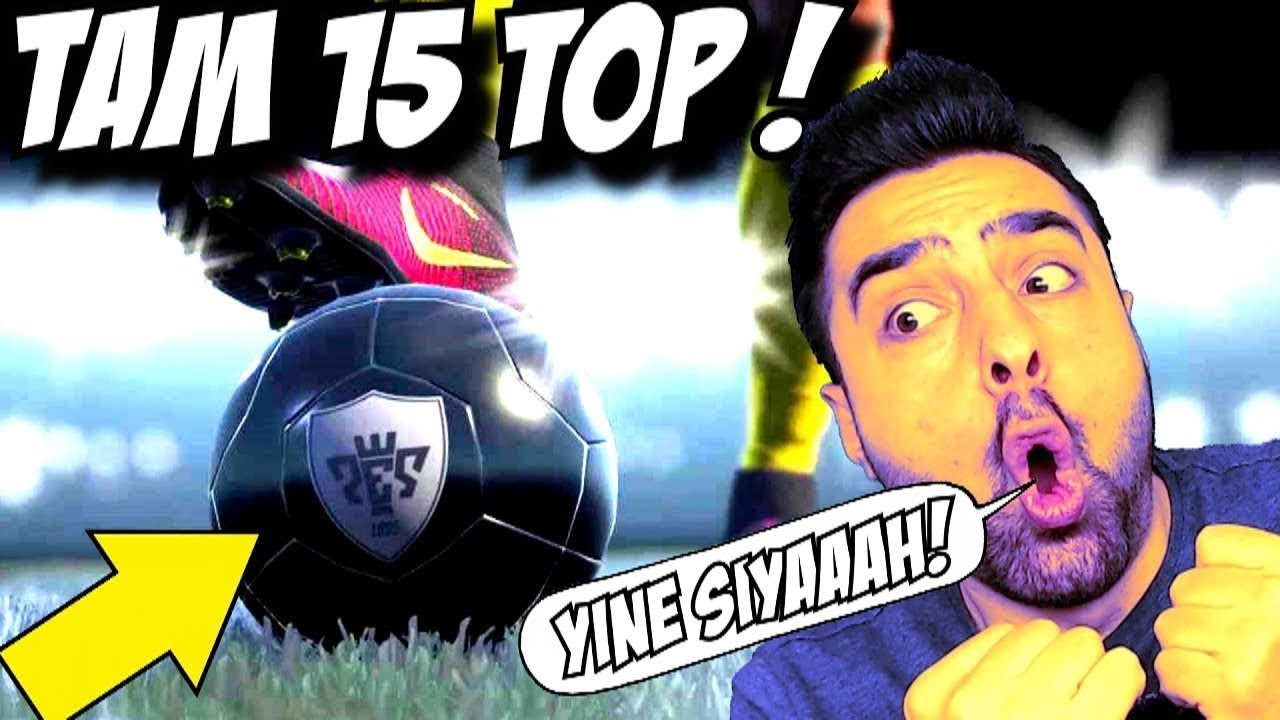 ÜST ÜSTE SIYAH SHOW ! PES 2018 TOP AÇILIMI !