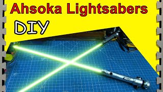 How To Make Ahsoka's Lightsabers (Star Wars DIY)