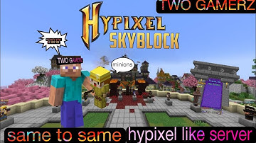 How To Play Hypixel In Minecraft Pe 1.21 Hypixel Skyblock Server Released For Minecraft Pe 1.21+