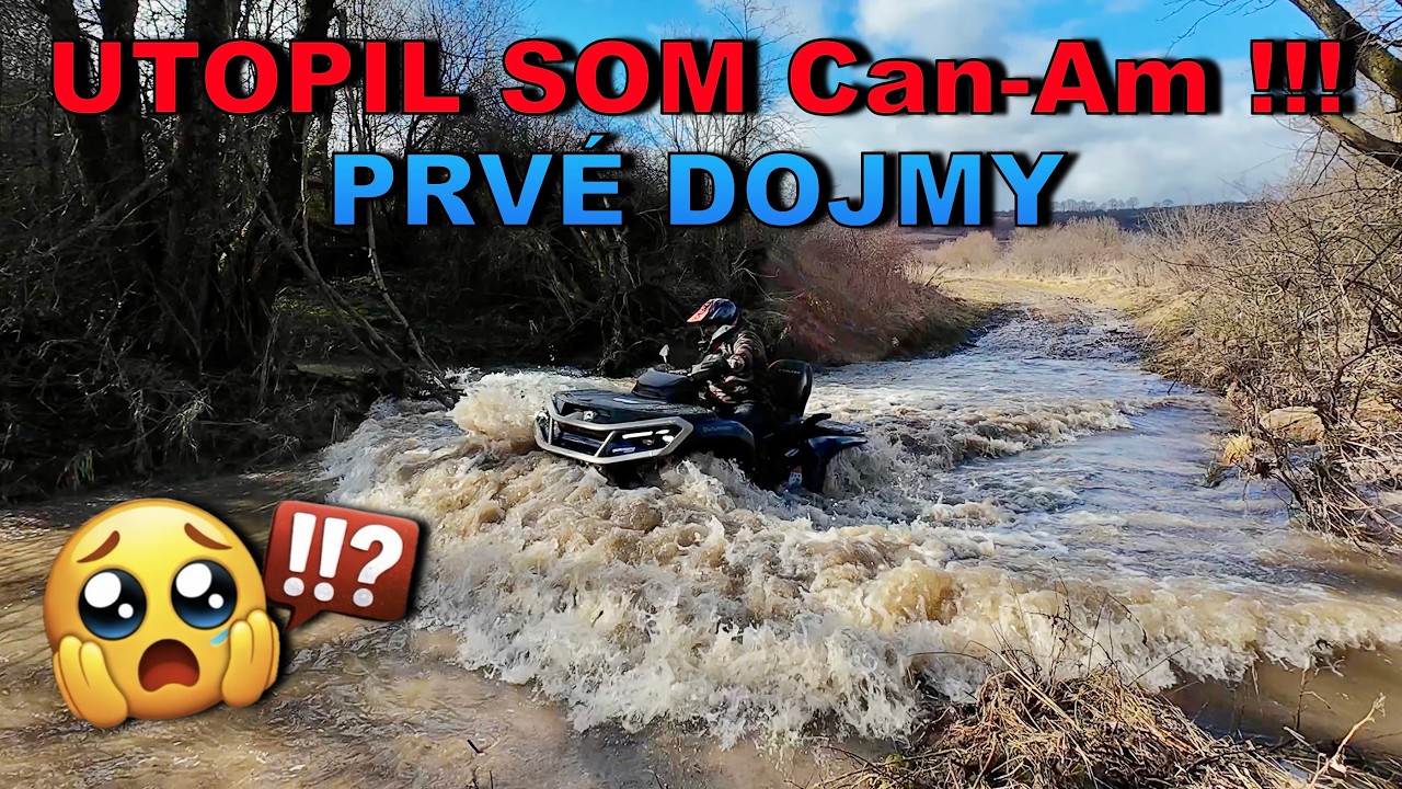 UTOPIL SOM NOVÝ CAN-AM OUTLANDER MAX LTD T ABS SAS 1000R T3B 2026 PRVÉ DOJMY NAJLEPŠIA ŠTVORKOLKA ?