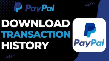 How to Download PayPal Transaction History !
