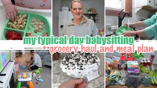 TYPICAL DAY BABYSITTING MY ONE YEAR OLD GRAND DAUGHTER + GROCERY HAUL AND 2 WEEK MEAL PLAN by Dorsett Doorstep 10,080 views 2 months ago 24 minutes