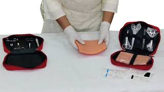 Kay Kay Industries || Suture Practice Pad with Instrument Kit