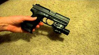 SUREFIRE P105 TACTICAL LIGHT for USP.45 surefire X400 laser