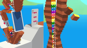 Slice It All Very Satisfying and Relaxing ASMR game Level 259 - 265