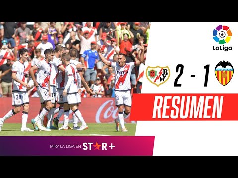 ¡TRIUNFO ÉPICO DEL RAYO DE FALCAO ANTE LOS VALENCIANOS! | Rayo Vallecano 2-1 Valencia | RESUMEN
