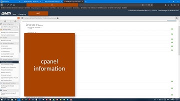 Cpanel Information - How To Start And Run a Web Hosting Business Company
