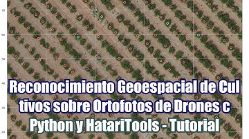 Reconocimiento Geoespacial de Cultivos sobre Ortofotos de Drones con Python y HatariTools - Tutorial