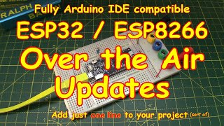 #228 ESP32 Over the Air (OTA) Updates with ONE LINE are EASY!