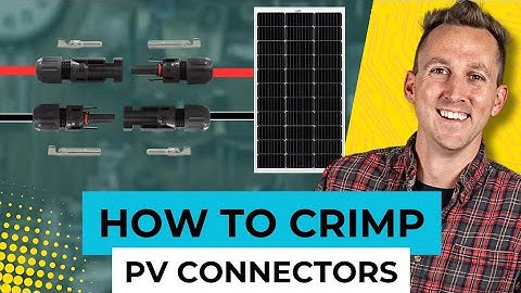 PV Connector Crimping 101 - Wire Terminal Basics | Ep: 7/14