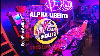 ALPHA LIBERTA - Darkwave Modular Synth Set in Benchlab x GearParaSultan Studio Session