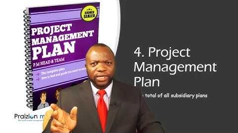 Key Project Management / PMP Exam Instruments #4 - Project Management Plan
