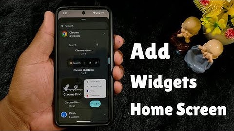 How to Add Widgets to Home Screen in Google Pixel 9a