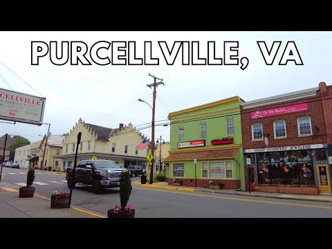 Walking Purcellville, Virginia | Beginning of the W&OD Trail 🚴‍♂️ | RURAL Loudoun County 🌳