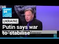 Putin says war to 