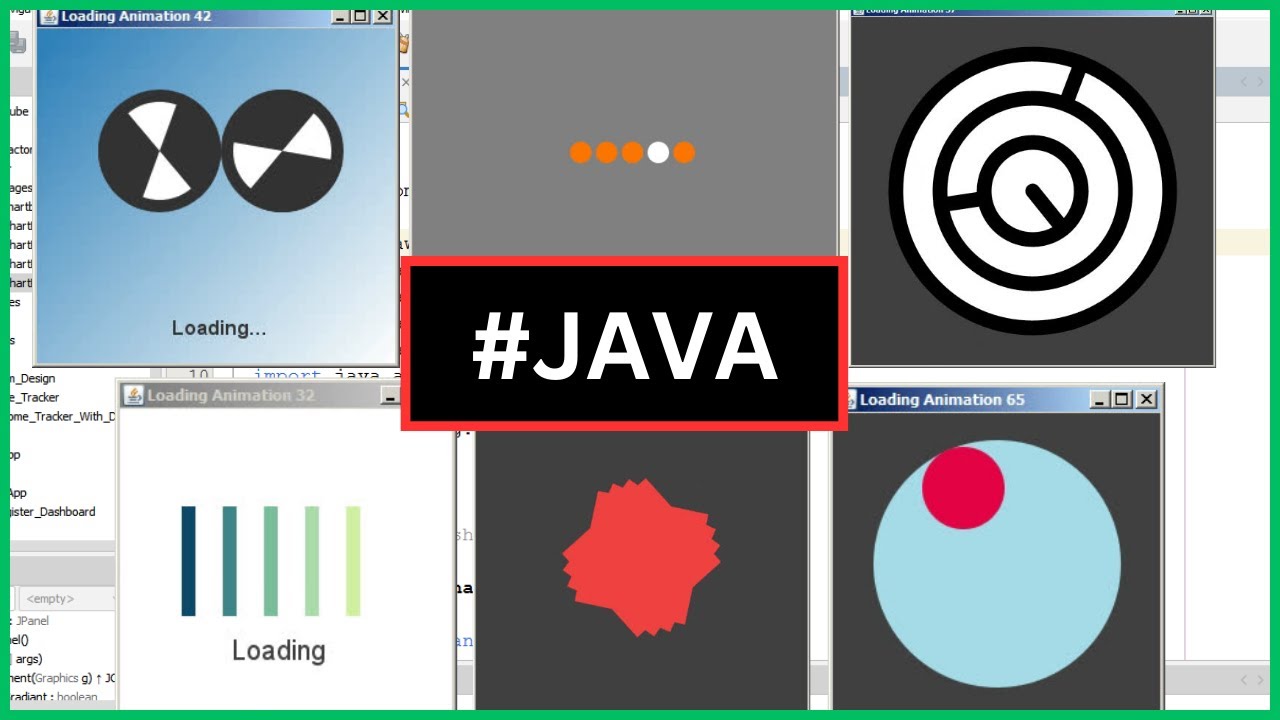 Java Project Tutorial - How To Create Loading Animation Forms In Java ...