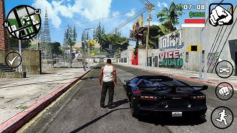GTA SA Android - Realistic Insanity Graphics V2 Modpack GTA Trilogy Definitive Edition