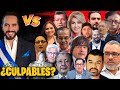 Nayib bukele  quienes son los culpables epico