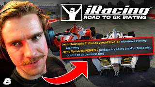 I MADE THIS GUY SO MAD - iRacing Road to 6k #8