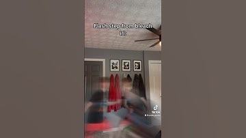 Flash step from BLEACH irl! #anime #vfx #shorts #bleach