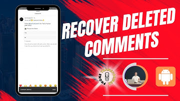 How to Recover Deleted Instagram Comments on Android - Easy Method