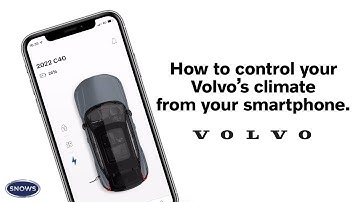 HOW TO CONTROL YOUR CARS CLIMATE | Volvo Cars App