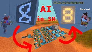 They made a Neural Network in Scrap Mechanic! [Computer Tourist ep1]