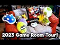 2023 game room tour  over 2200 games 30 unique platforms  nintendrew