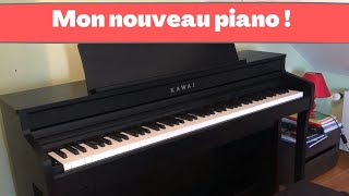 La petite valse (Christophe Astié) sur mon nouveau piano - Kawai CA 49