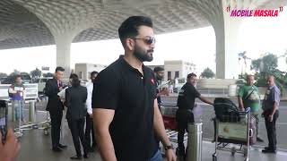 Mollywood actor Prithviraj gets spotted at the Mumbai airport