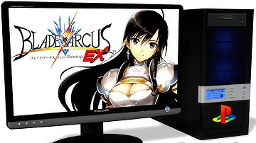 RPCS3 Playstation 3 Emulator - Blade Arcus from Shining EX Japan (2015). Gameplay. Test run on PC #2