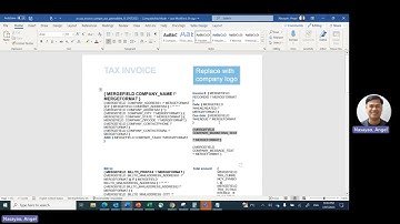 Printed Document Template - Marketing and Message Texts