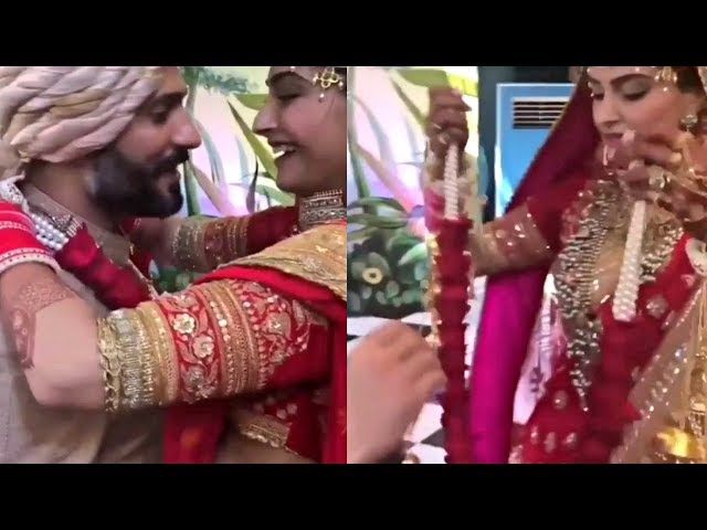 Sonam Kapoor And Anand Ahuja Inside Wedding Video