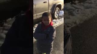 “YOU ARE NOT MY DAD” KID GETS AN INTERVIEW