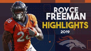 Royce Freeman Highlightsᴴᴰ 2019 Season | Denver Broncos Highlights | Royce Freeman Fantasy