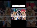 Trish Stratus &amp; Tiffany Stratton Def Nia Jax &amp; Candice LeRae #wweeliminationchamber2025 #wwechamber